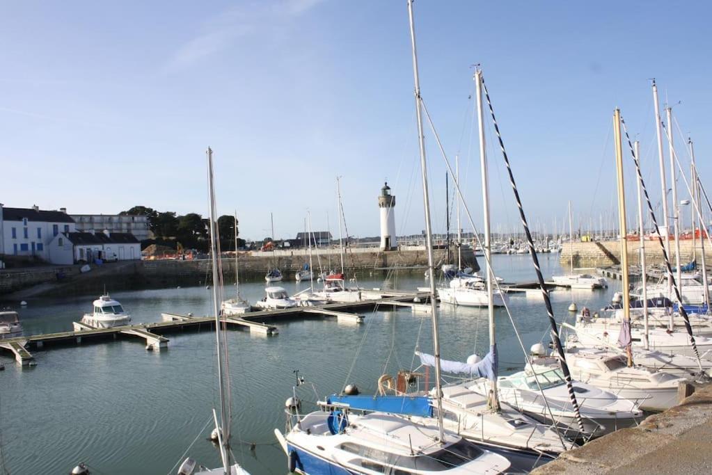 « L'Oceanix » Vue Grande Plage 2Ch Wifi Quiberon Esterno foto