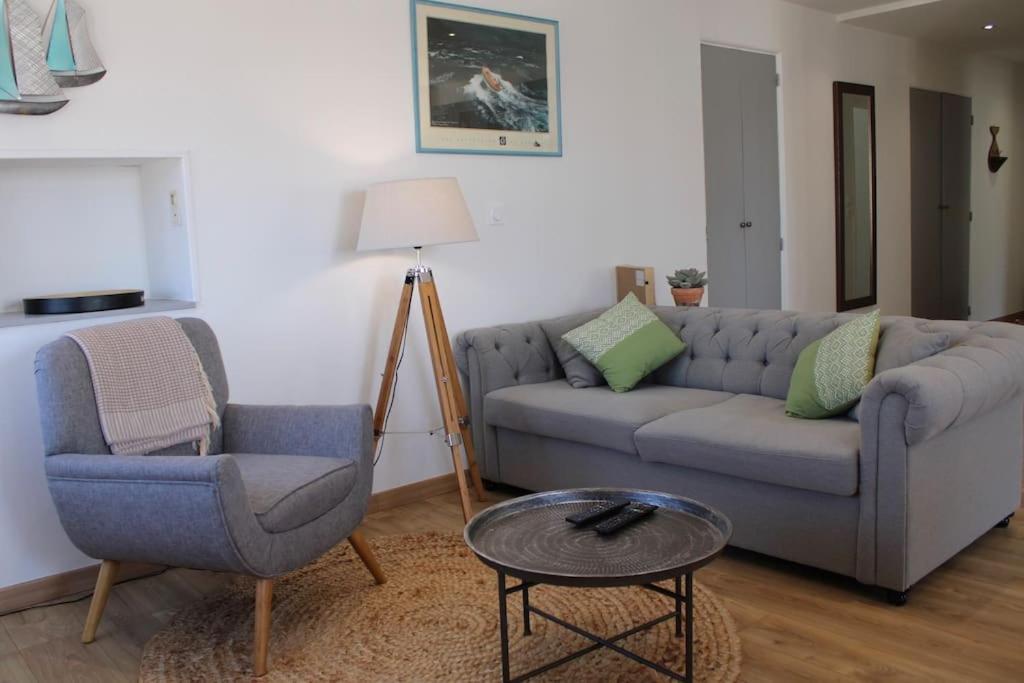 « L'Oceanix » Vue Grande Plage 2Ch Wifi Quiberon Esterno foto