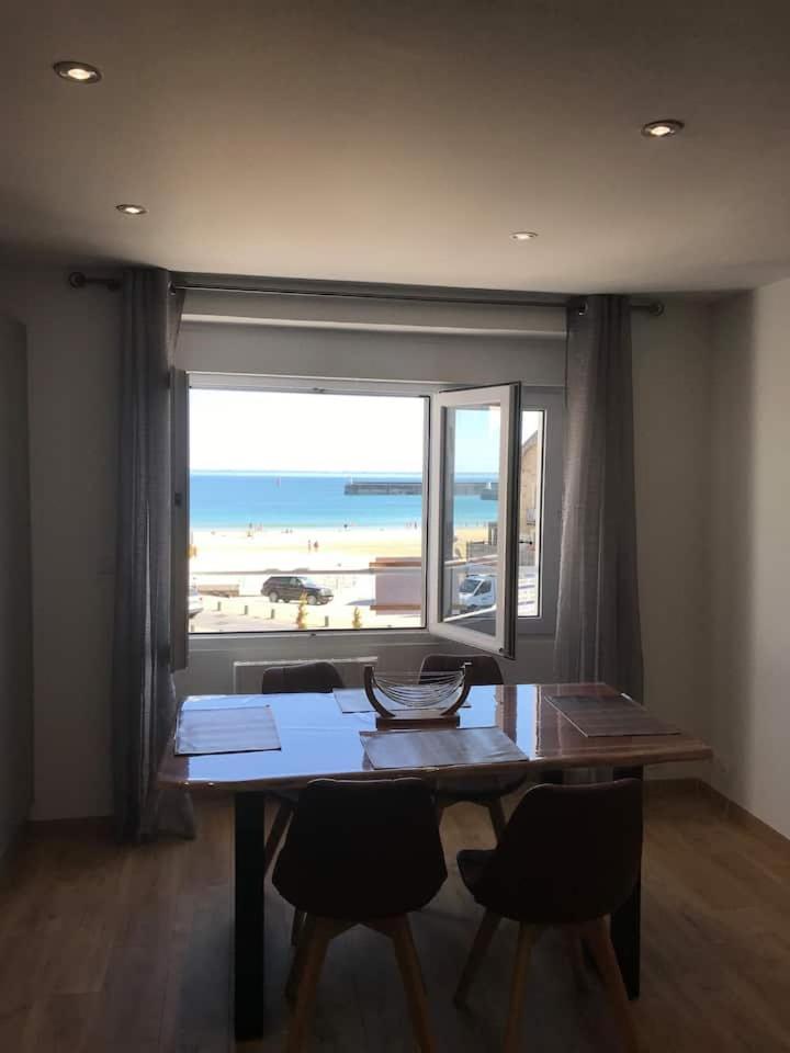 « L'Oceanix » Vue Grande Plage 2Ch Wifi Quiberon Esterno foto